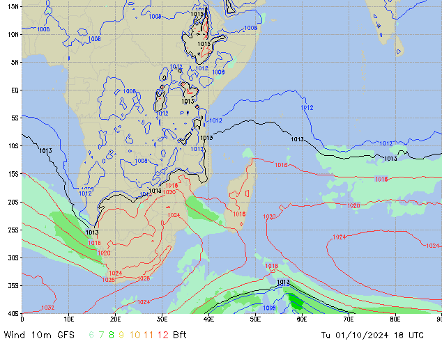 Tu 01.10.2024 18 UTC