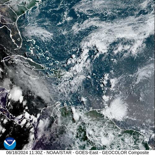Satellite - Puerto Rico - Tue 18 Jun 08:30 EDT