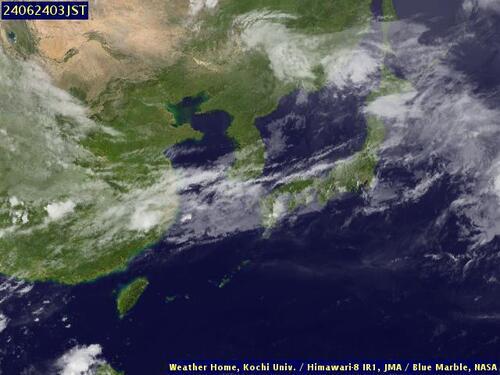 Satellite - Taiwan Strait - Sun 23 Jun 16:00 EDT