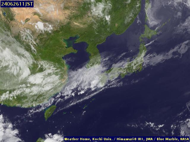 Satellite - Japan - Tue 25 Jun 23:00 EDT