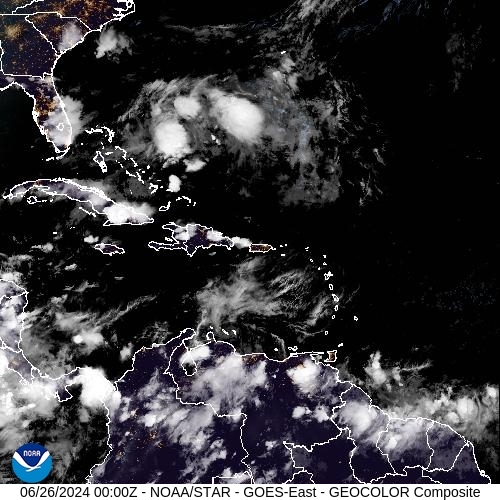 Satellite - Haiti - Tue 25 Jun 21:00 EDT