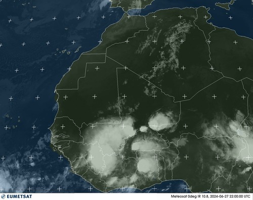 Satellite - Gulf of Guinea - Thu 27 Jun 19:00 EDT