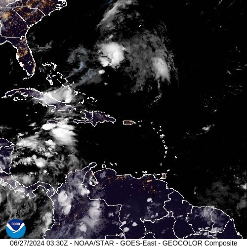 Satellite - Haiti - Thu 27 Jun 00:30 EDT