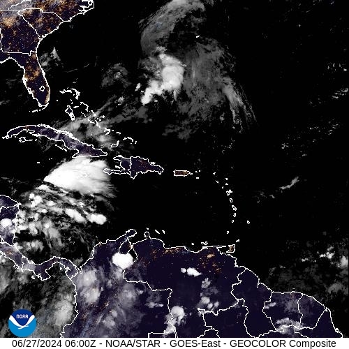Satellite - Cuba/East - Thu 27 Jun 03:00 EDT