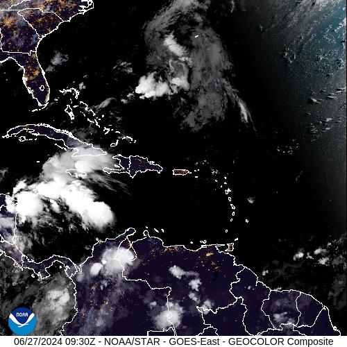 Satellite - Jamaica - Thu 27 Jun 06:30 EDT