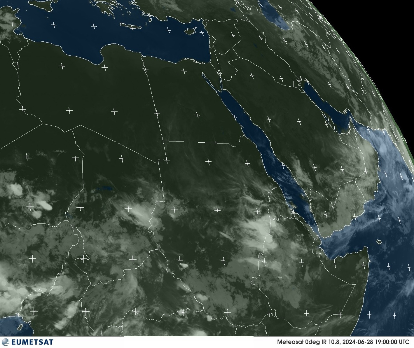 Satellite - Gulf of Oman - Fri 28 Jun 16:00 EDT