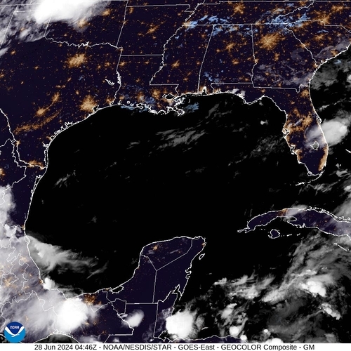 Satellite - Cuba/West - Fri 28 Jun 01:46 EDT