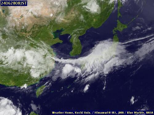 Satellite - Sea of Japan - Thu 27 Jun 21:00 EDT