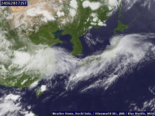 Satellite - Hokkaido - Fri 28 Jun 06:00 EDT
