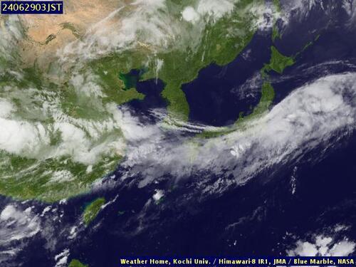 Satellite - Taiwan Strait - Fri 28 Jun 16:00 EDT