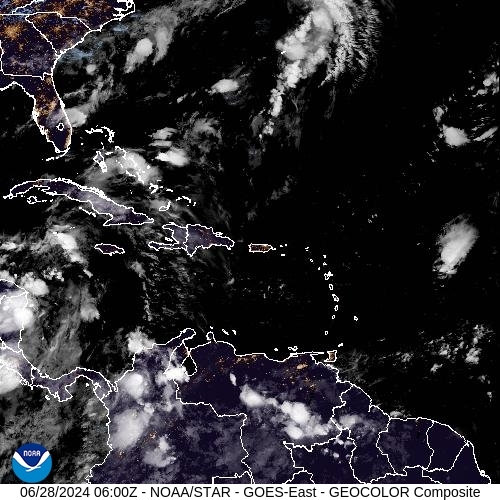 Satellite - Jamaica - Fri 28 Jun 03:00 EDT