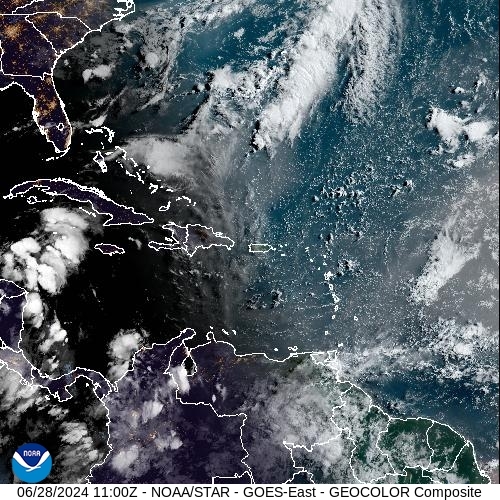 Satellite - Puerto Rico - Fri 28 Jun 08:00 EDT