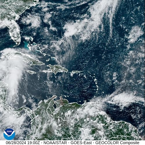 Satellite - Puerto Rico - Fri 28 Jun 16:00 EDT