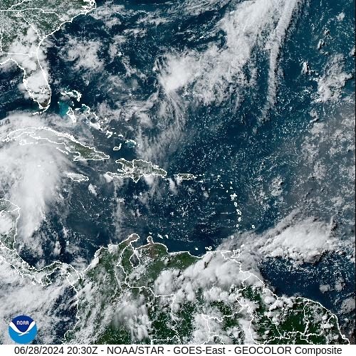 Satellite - Puerto Rico - Fri 28 Jun 17:30 EDT