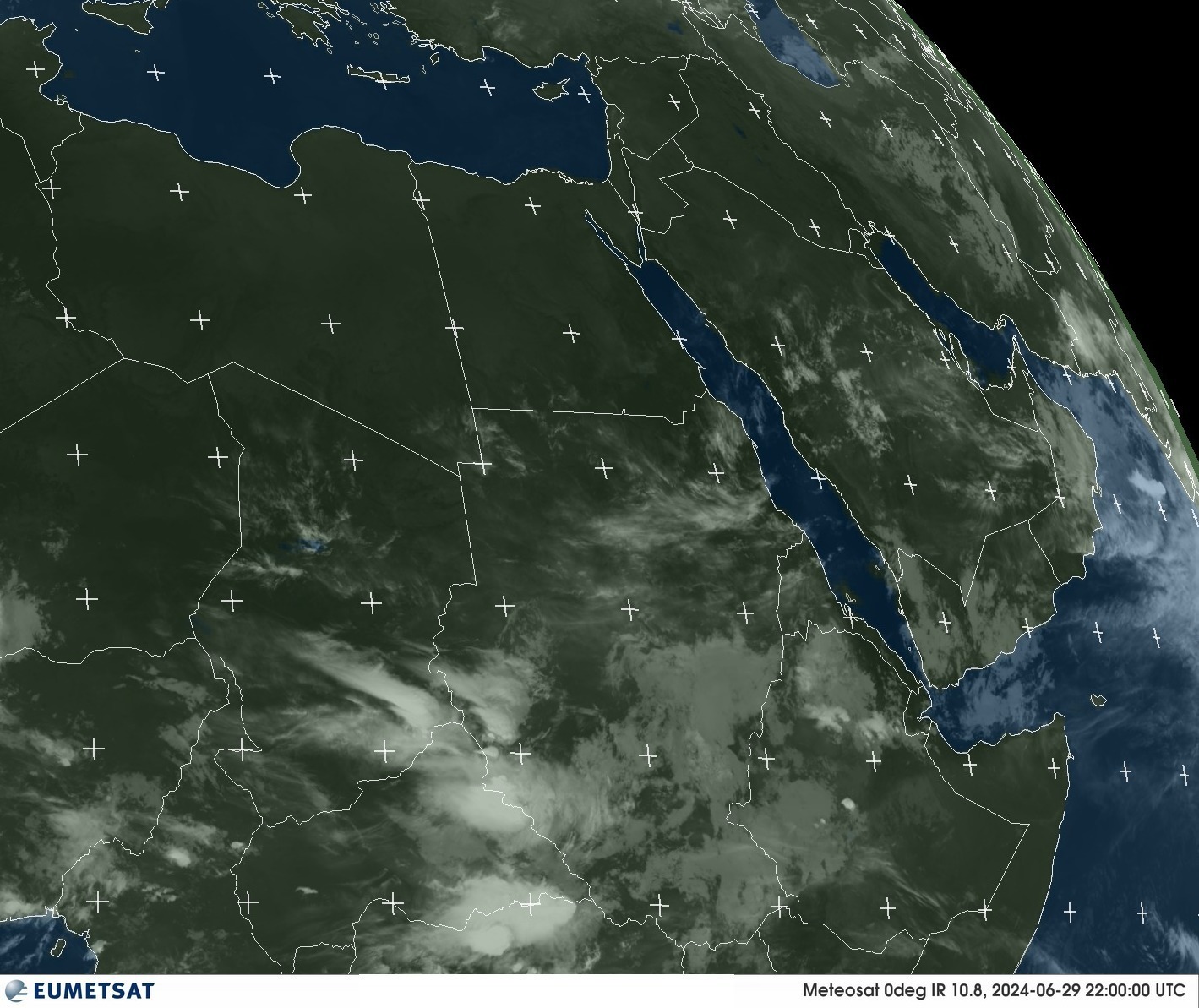 Satellite - Gulf of Aden - Sat 29 Jun 19:00 EDT