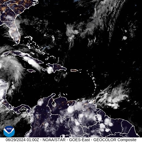 Satellite - Jamaica - Fri 28 Jun 22:00 EDT