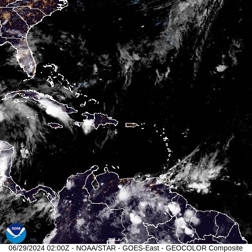 Satellite - Cuba/East - Fri 28 Jun 23:00 EDT