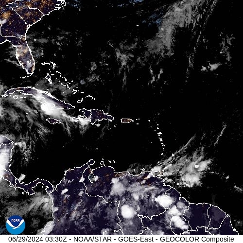 Satellite - Puerto Rico - Sat 29 Jun 00:30 EDT