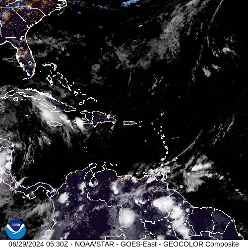Satellite - Puerto Rico - Sat 29 Jun 02:30 EDT