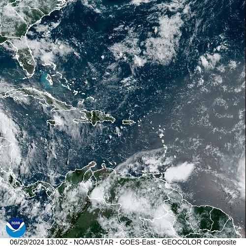 Satellite - Puerto Rico - Sat 29 Jun 10:00 EDT