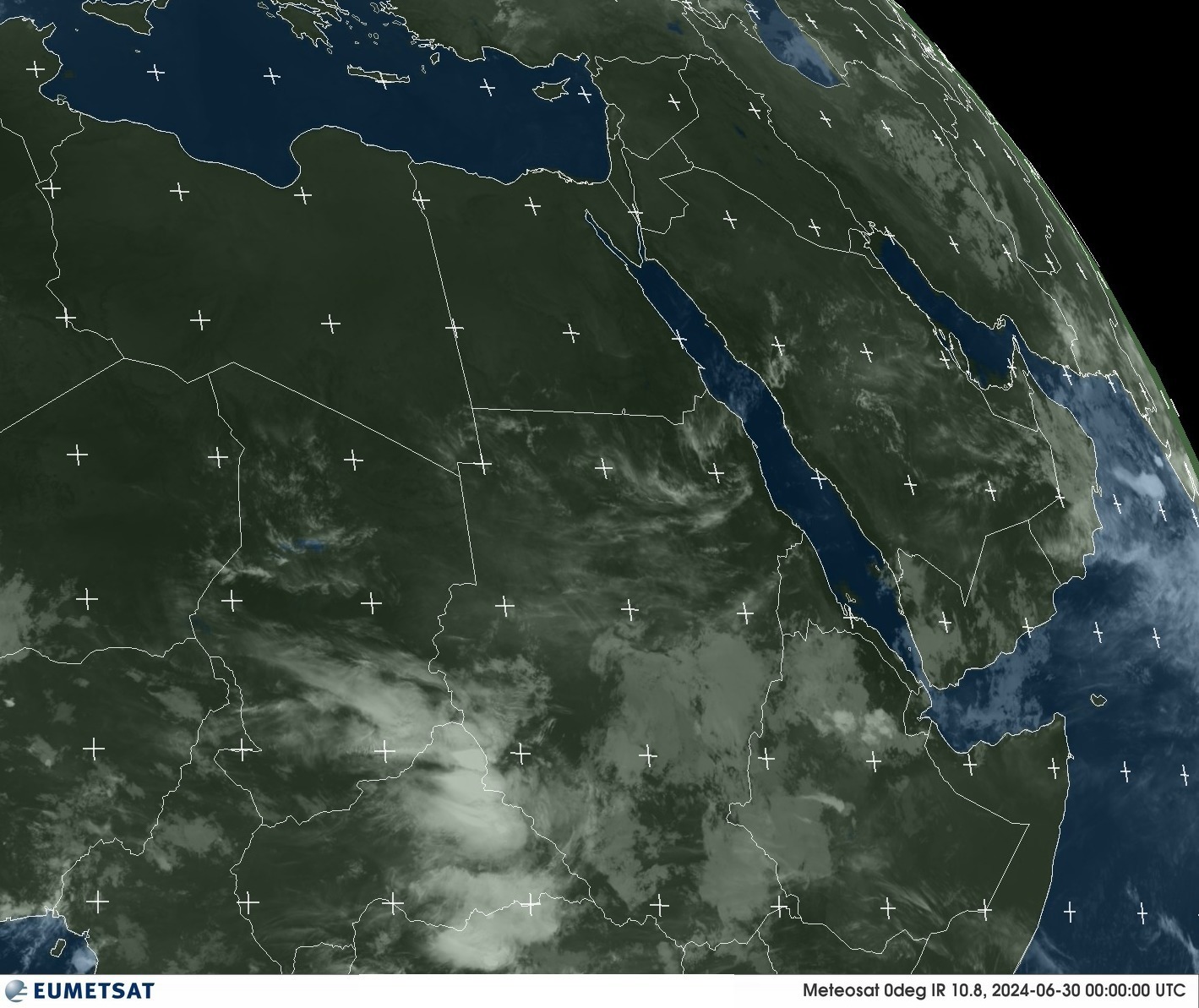 Satellite - Arabian Sea - Sat 29 Jun 21:00 EDT