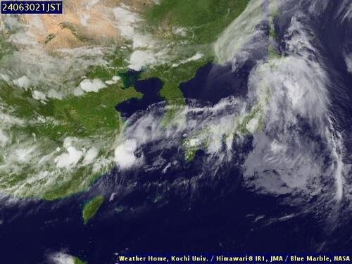 Satellite - Taiwan Strait - Sun 30 Jun 10:00 EDT