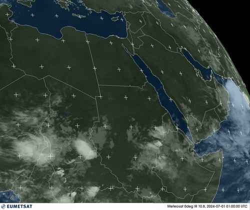 Satellite - Arabian Sea - Sun 30 Jun 22:00 EDT