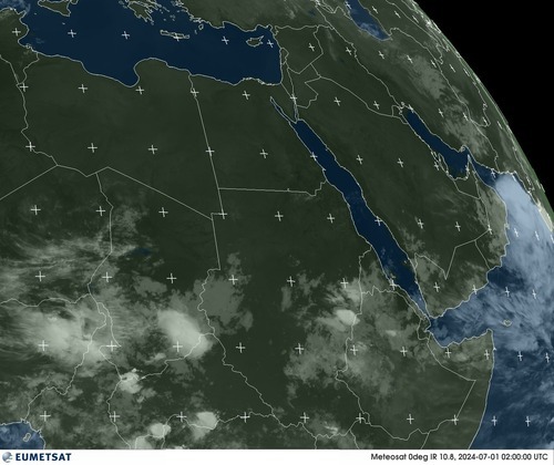 Satellite - Gulf of Oman - Sun 30 Jun 23:00 EDT