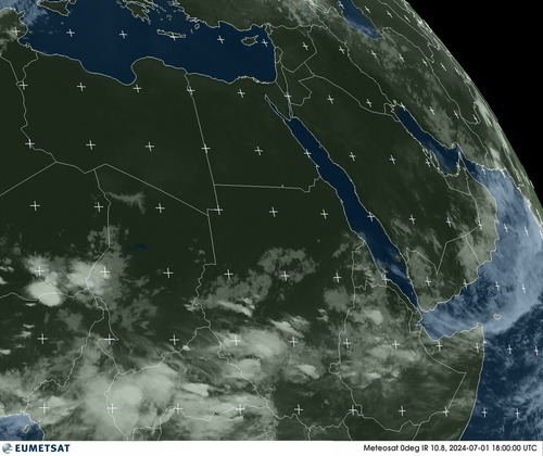 Satellite - Arabian Sea - Mon 01 Jul 15:00 EDT