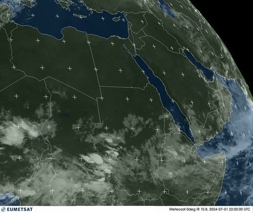 Satellite - Arabian Sea - Mon 01 Jul 19:00 EDT