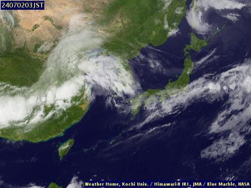 Satellite - Sea of Japan - Mon 01 Jul 16:00 EDT