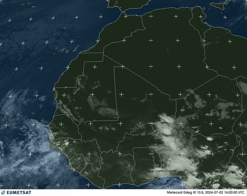 Satellite - Gulf of Guinea - Tue 02 Jul 13:00 EDT