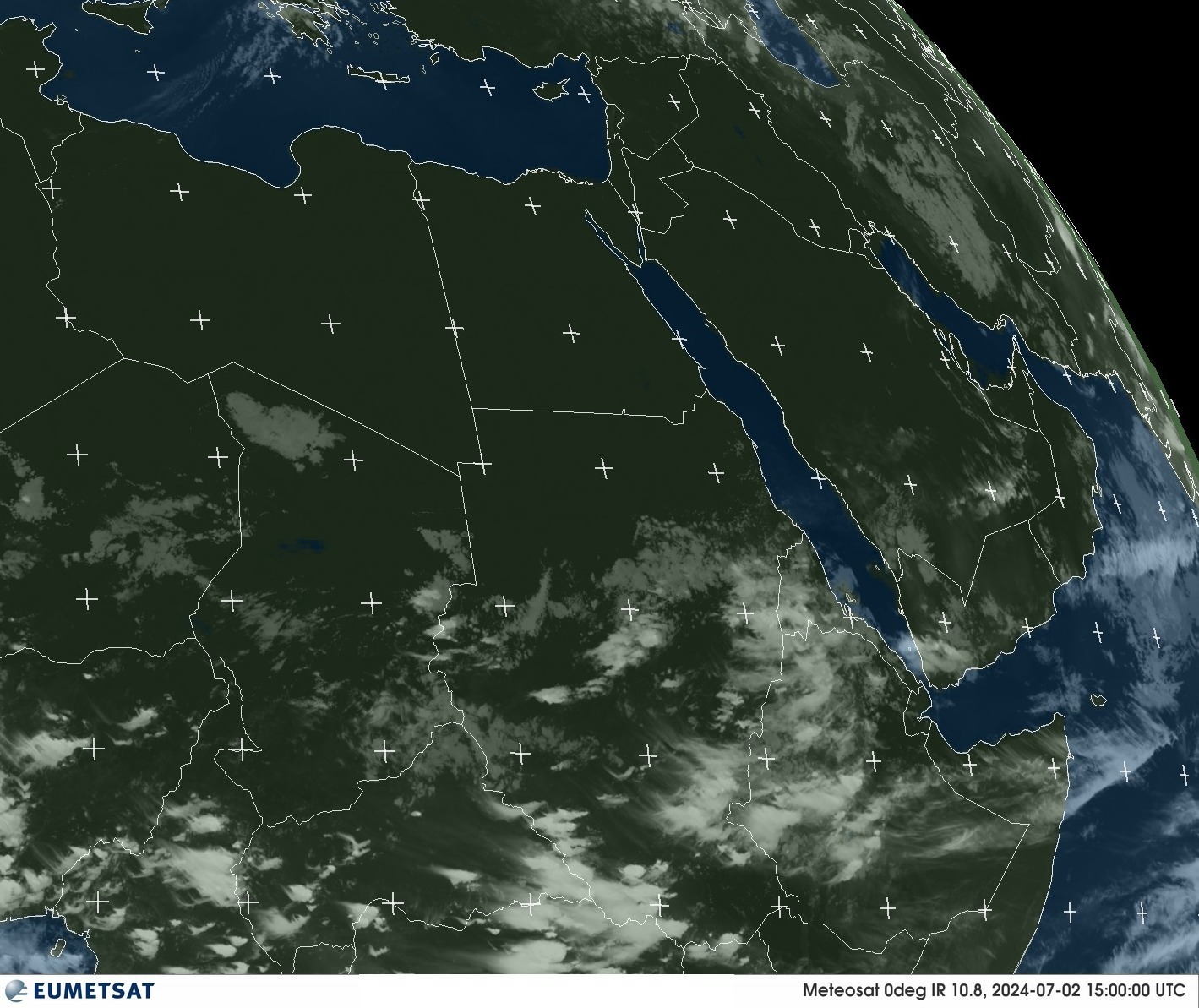Satellite - Gulf of Aden - Tue 02 Jul 12:00 EDT