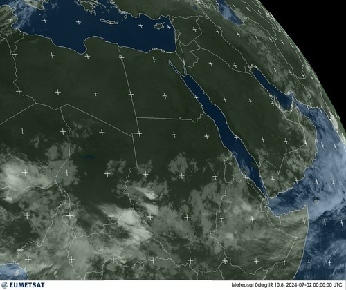 Satellite - Arabian Sea (East) - Mon 01 Jul 21:00 EDT