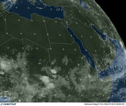 Satellite - Gulf of Oman - Mon 01 Jul 22:00 EDT