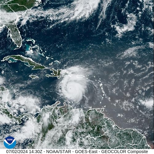 Satellite - Puerto Rico - Tue 02 Jul 11:30 EDT