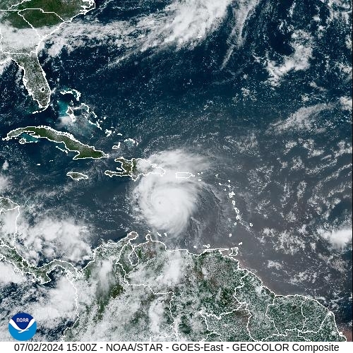 Satellite - Cuba/East - Tue 02 Jul 12:00 EDT