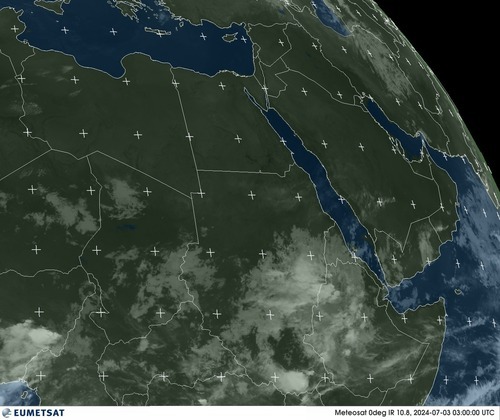 Satellite - Arabian Sea - Wed 03 Jul 00:00 EDT