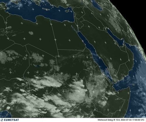 Satellite - Arabian Sea - Wed 03 Jul 14:00 EDT