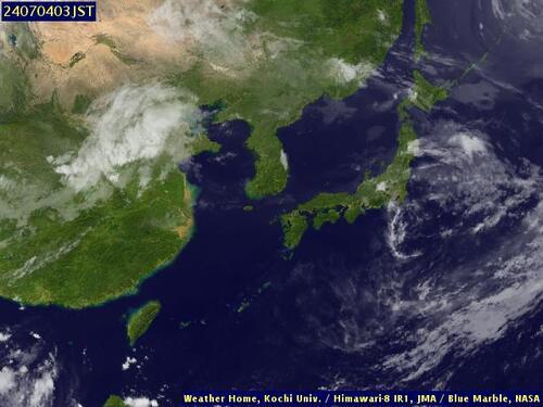 Satellite - Sea of Japan - Wed 03 Jul 16:00 EDT