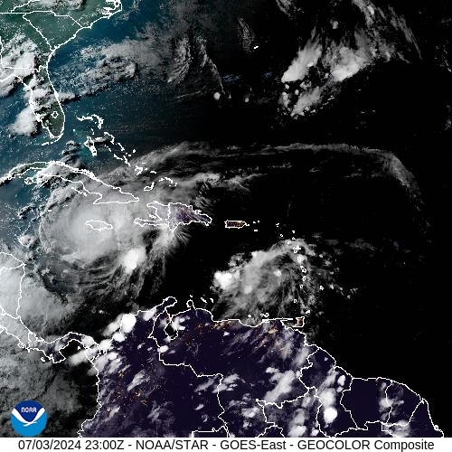 Satellite - Cuba/East - Wed 03 Jul 20:00 EDT