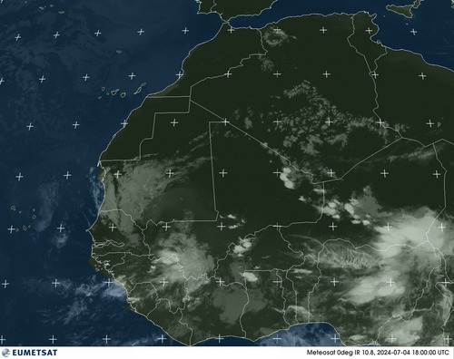 Satellite - Gulf of Guinea - Thu 04 Jul 15:00 EDT