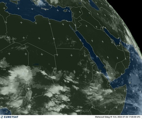 Satellite - Gulf of Oman - Thu 04 Jul 14:00 EDT
