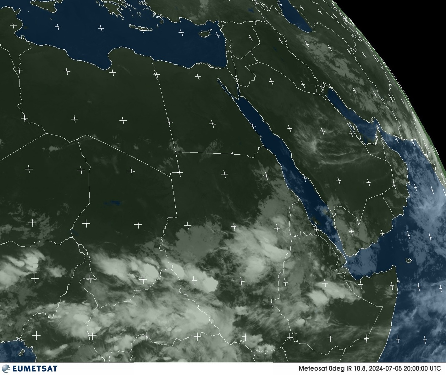 Satellite - Arabian Sea (East) - Fri 05 Jul 17:00 EDT