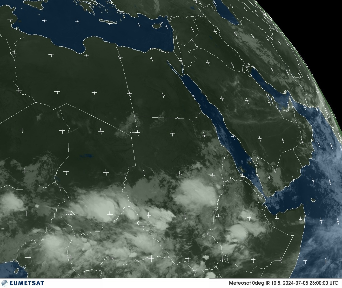 Satellite - Gulf of Oman - Fri 05 Jul 20:00 EDT
