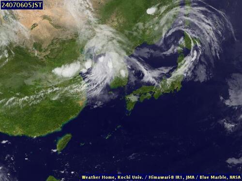 Satellite - South China Sea/North - Fri 05 Jul 18:00 EDT