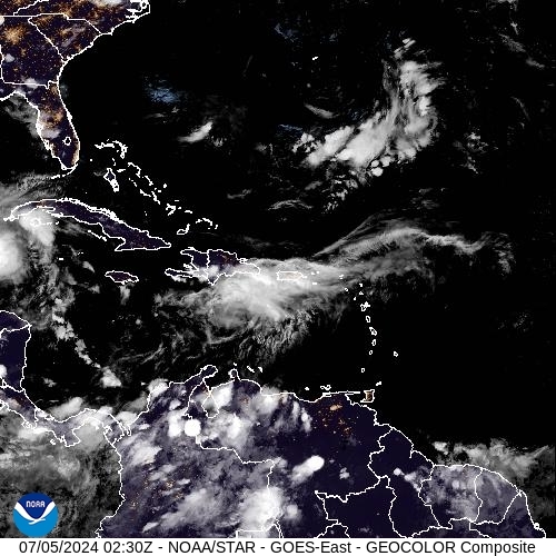Satellite - Cuba/East - Thu 04 Jul 23:30 EDT
