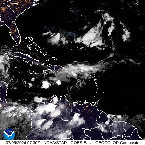 Satellite - Haiti - Fri 05 Jul 04:30 EDT