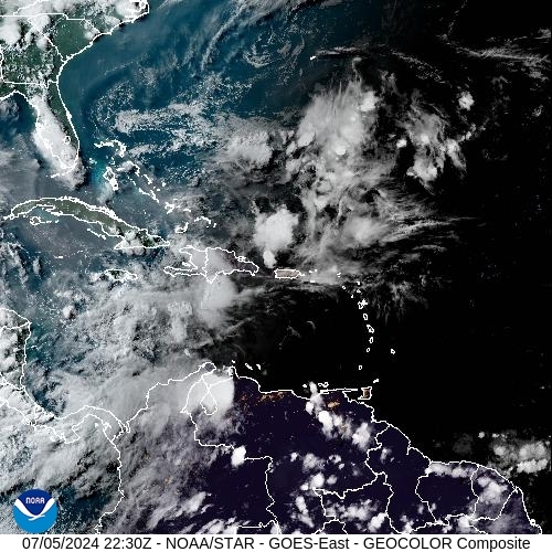 Satellite - Cuba/East - Fri 05 Jul 19:30 EDT