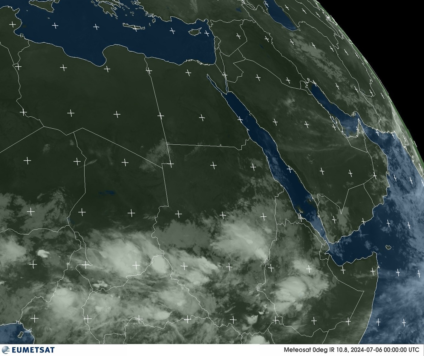 Satellite - Arabian Sea - Fri 05 Jul 21:00 EDT